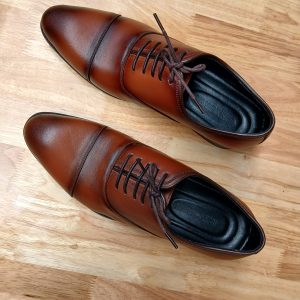 Giày tây da bò bình dân