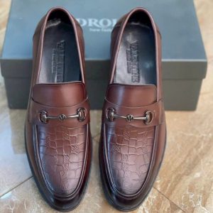 Alternative view of Giày lười da bò cao cấp nam