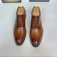 Alternative view of Giày công sở buộc dây da bò cao cấp