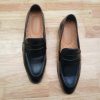 Giày lười da bò công sở bình dân